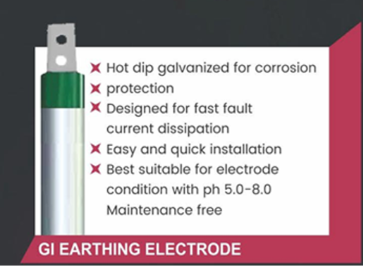 GI Earthing Electrode