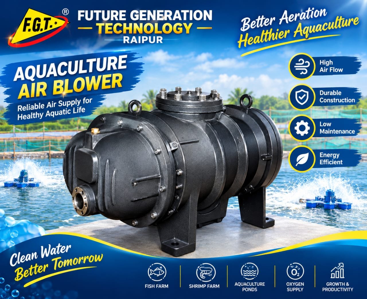 Aquaculture Air Blower