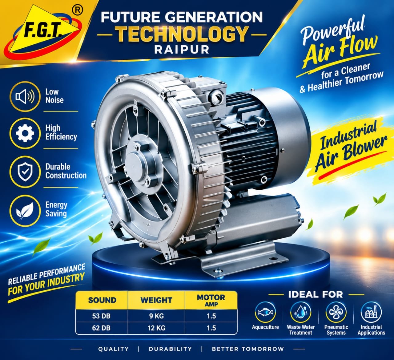 Single Stage Ring Blower