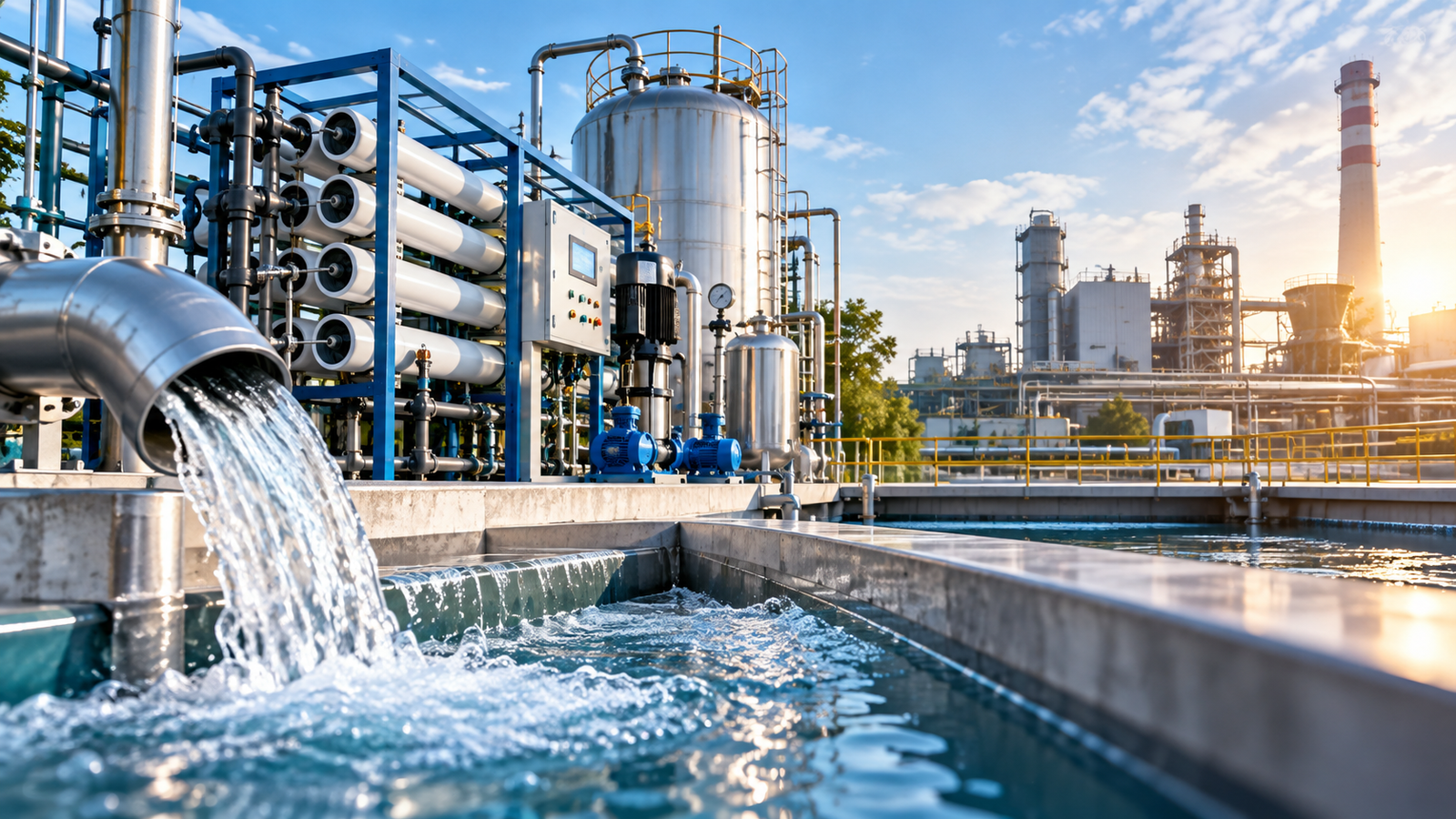 Illustrative water treatment